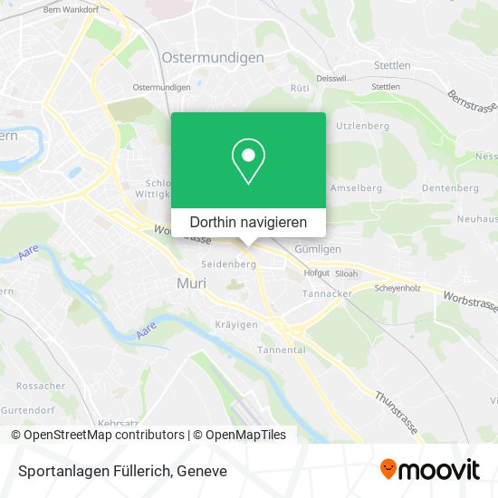 Sportanlagen Füllerich Karte