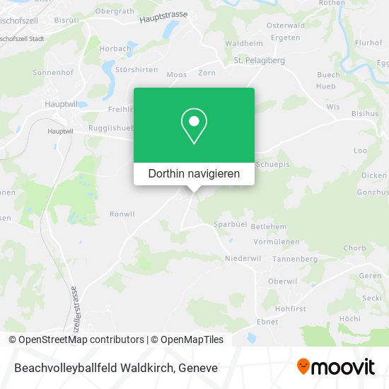 Beachvolleyballfeld Waldkirch Karte