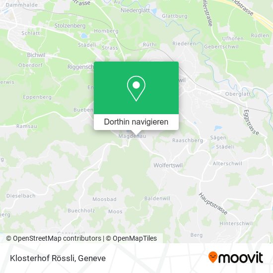 Klosterhof Rössli Karte