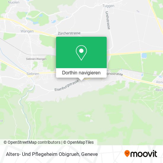 Alters- Und Pflegeheim Obigrueh Karte