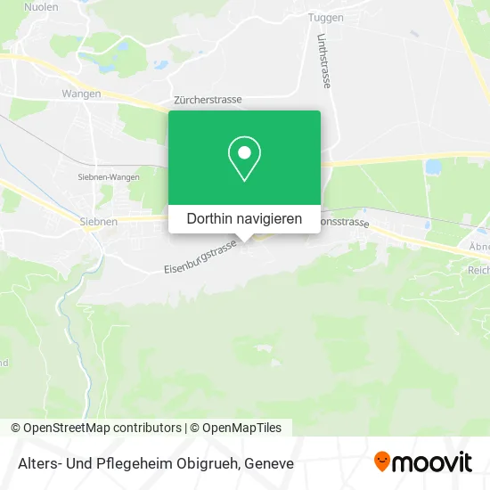 Alters- Und Pflegeheim Obigrueh Karte