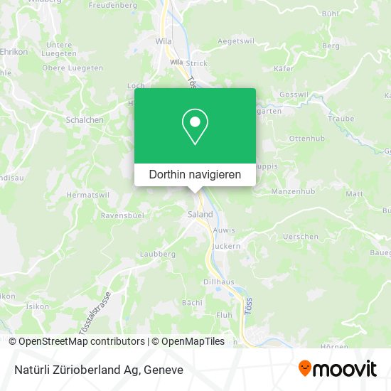 Natürli Zürioberland Ag Karte