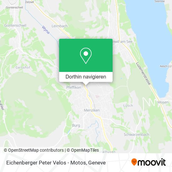 Eichenberger Peter Velos - Motos Karte