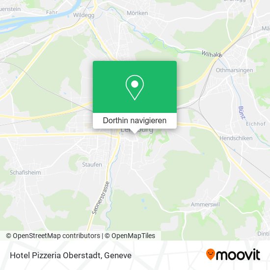 Hotel Pizzeria Oberstadt Karte