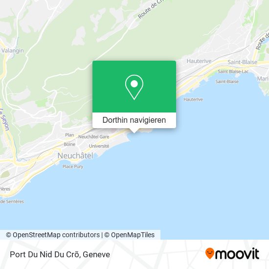Port Du Nid Du Crõ Karte