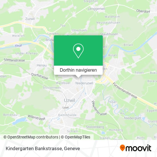 Kindergarten Bankstrasse Karte