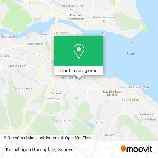 Kreuzlingen Bärenplatz Karte
