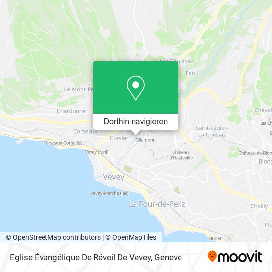 Eglise Évangélique De Réveil De Vevey Karte