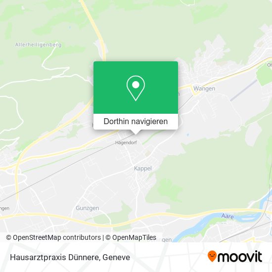 Hausarztpraxis Dünnere Karte