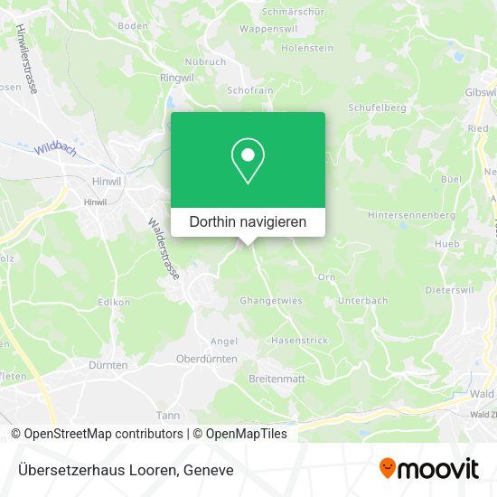 Übersetzerhaus Looren Karte