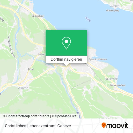 Christliches Lebenszentrum Karte