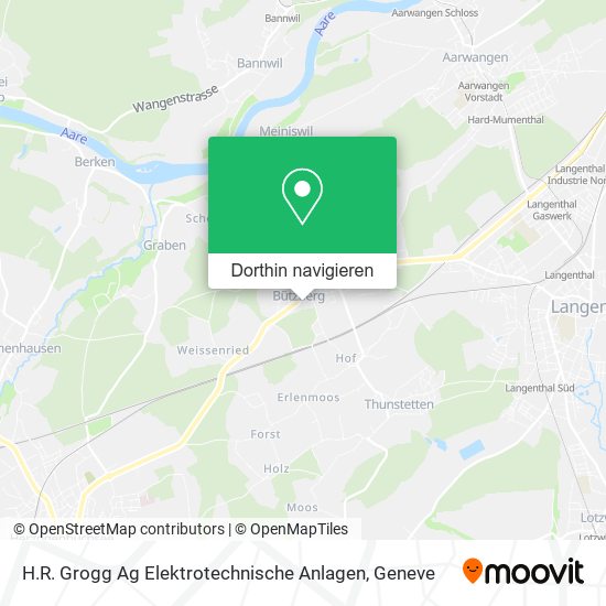 H.R. Grogg Ag Elektrotechnische Anlagen Karte