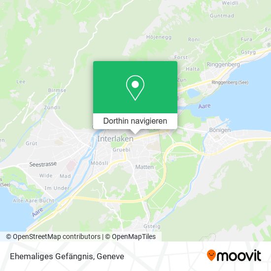 Ehemaliges Gefängnis Karte