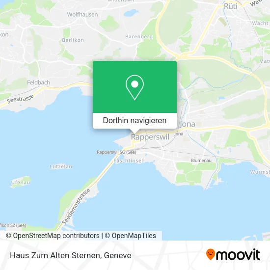 Haus Zum Alten Sternen Karte