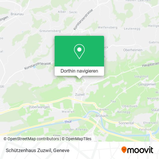 Schützenhaus Zuzwil Karte