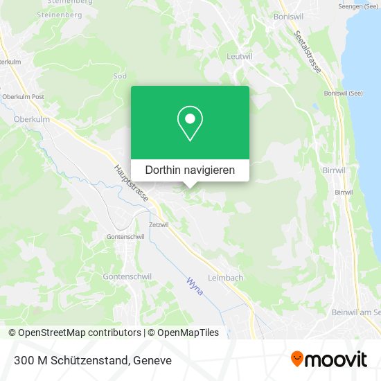 300 M Schützenstand Karte