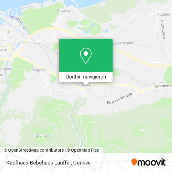 Kaufhaus Bébéhaus Läuffer Karte