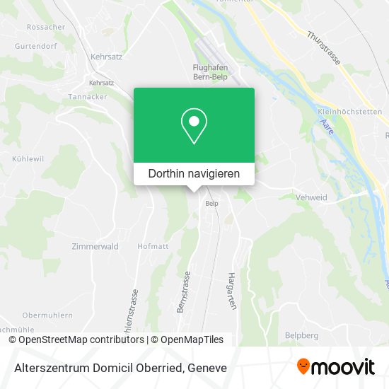 Alterszentrum Domicil Oberried Karte