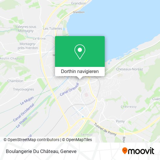 Boulangerie Du Château Karte