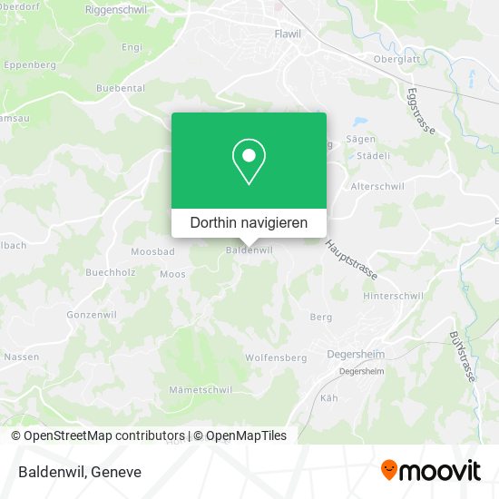 Baldenwil Karte