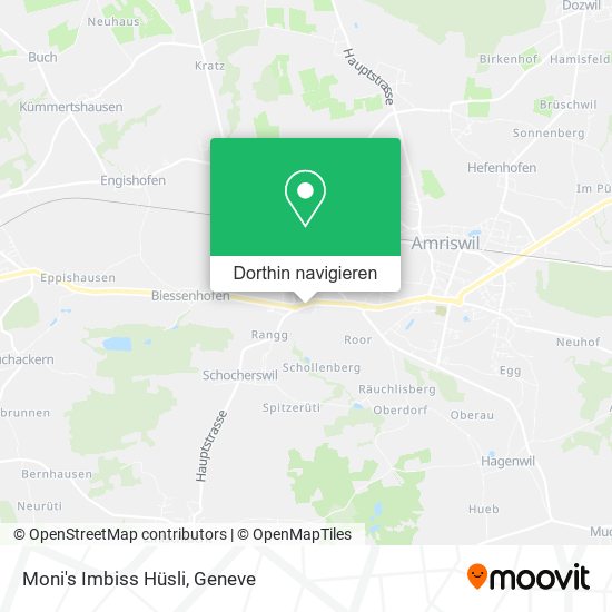 Moni's Imbiss Hüsli Karte