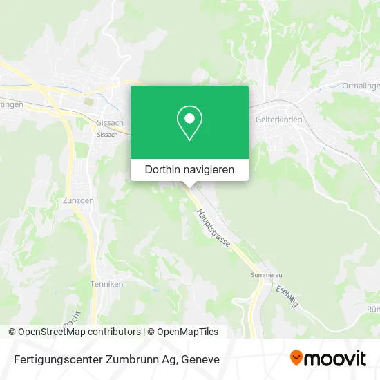 Fertigungscenter Zumbrunn Ag Karte
