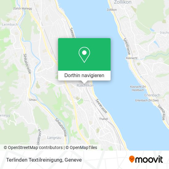 Terlinden Textilreinigung Karte