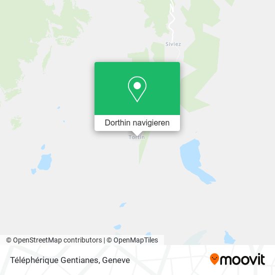 Téléphérique Gentianes Karte