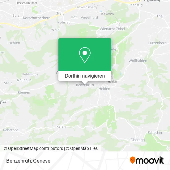 Benzenrüti Karte