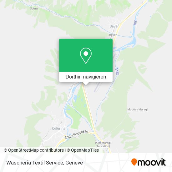 Wäscheria Textil Service Karte