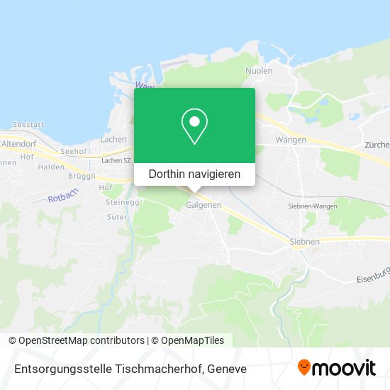 Entsorgungsstelle Tischmacherhof Karte
