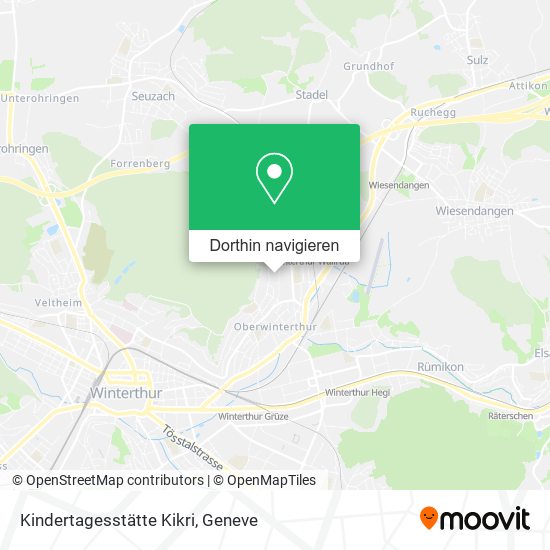 Kindertagesstätte Kikri Karte