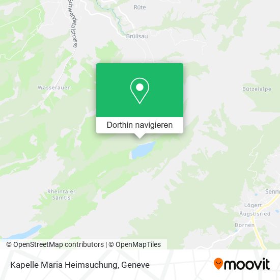 Kapelle Maria Heimsuchung Karte