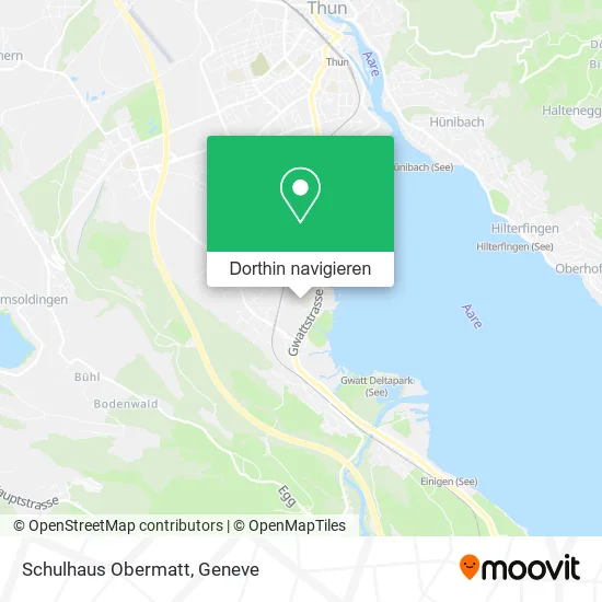 Schulhaus Obermatt Karte