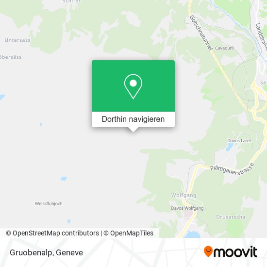 Gruobenalp Karte