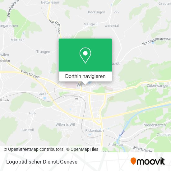Logopädischer Dienst Karte