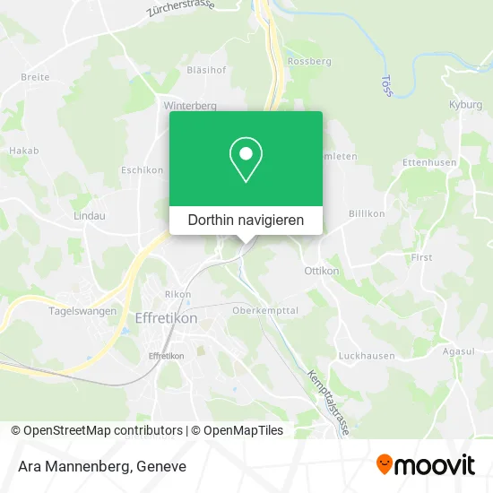 Ara Mannenberg Karte