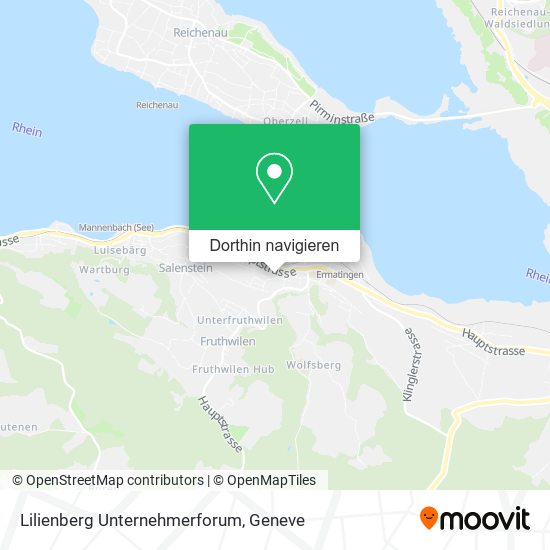 Lilienberg Unternehmerforum Karte
