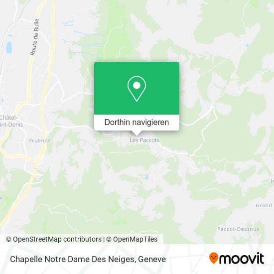 Chapelle Notre Dame Des Neiges Karte