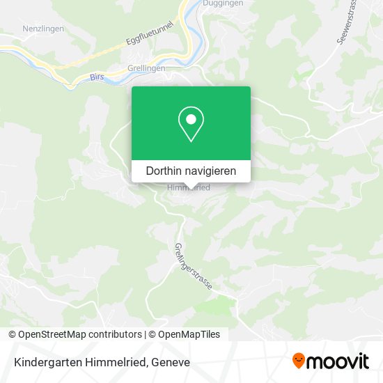 Kindergarten Himmelried Karte