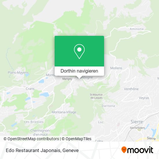 Edo Restaurant Japonais Karte