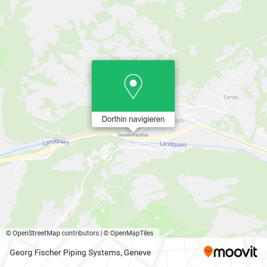 Georg Fischer Piping Systems Karte