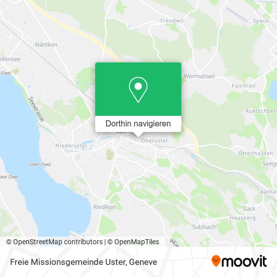 Freie Missionsgemeinde Uster Karte