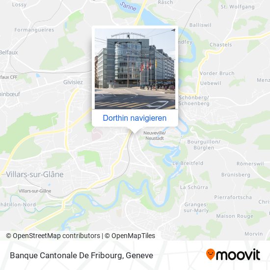 Banque Cantonale De Fribourg Karte
