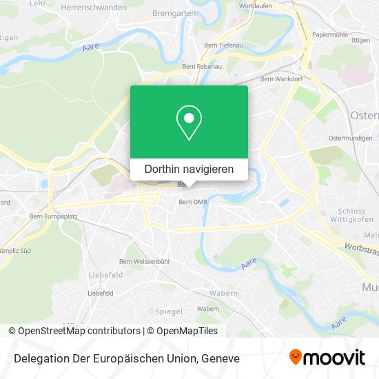 Delegation Der Europäischen Union Karte