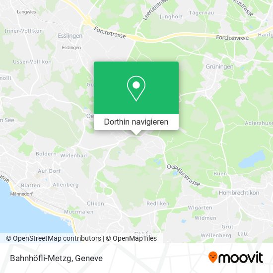 Bahnhöfli-Metzg Karte