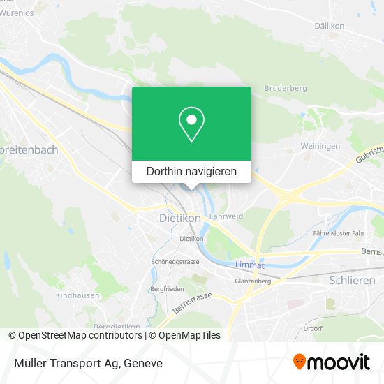 Müller Transport Ag Karte