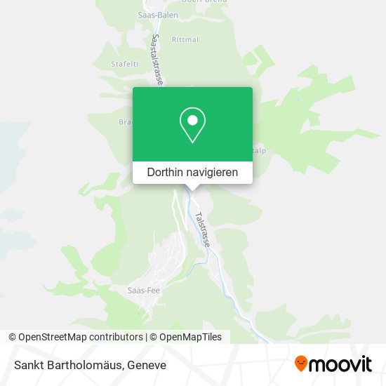 Sankt Bartholomäus Karte