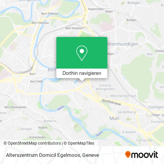 Alterszentrum Domicil Egelmoos Karte