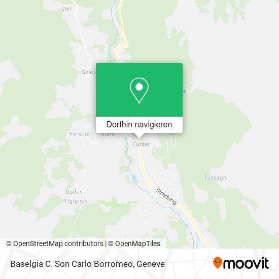 Baselgia C. Son Carlo Borromeo Karte